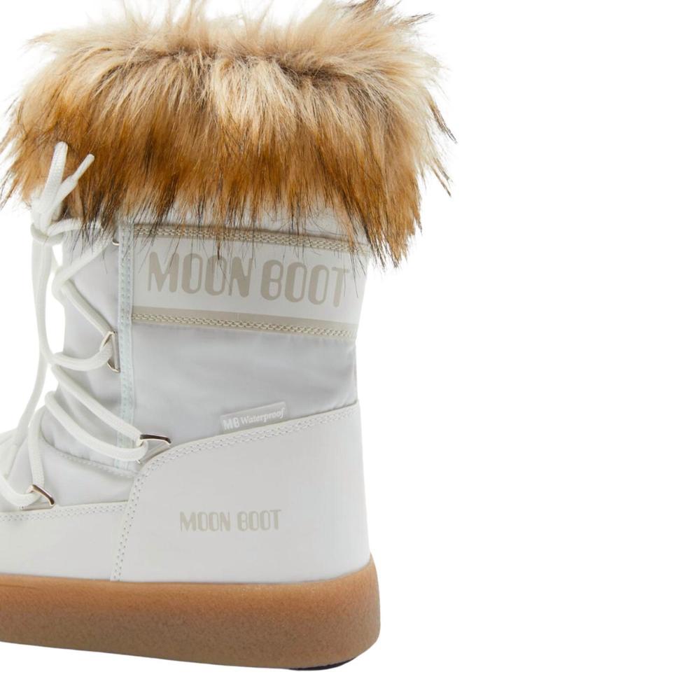 NEW MOON BOOT ltrack monaco low boots in white - Picture 4 of 4